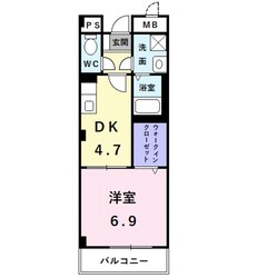 ソレアードスールの物件間取画像